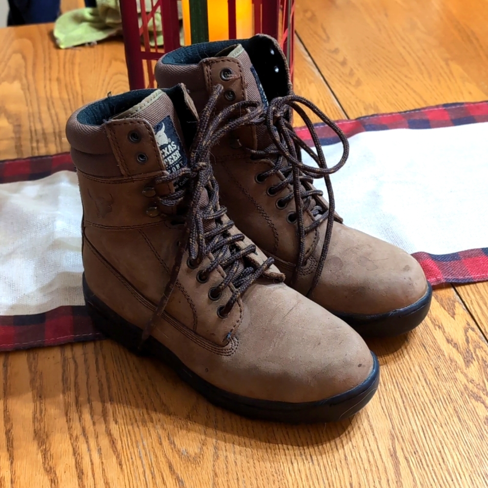 Men's Texas Steer Sport Lace up Work Boots